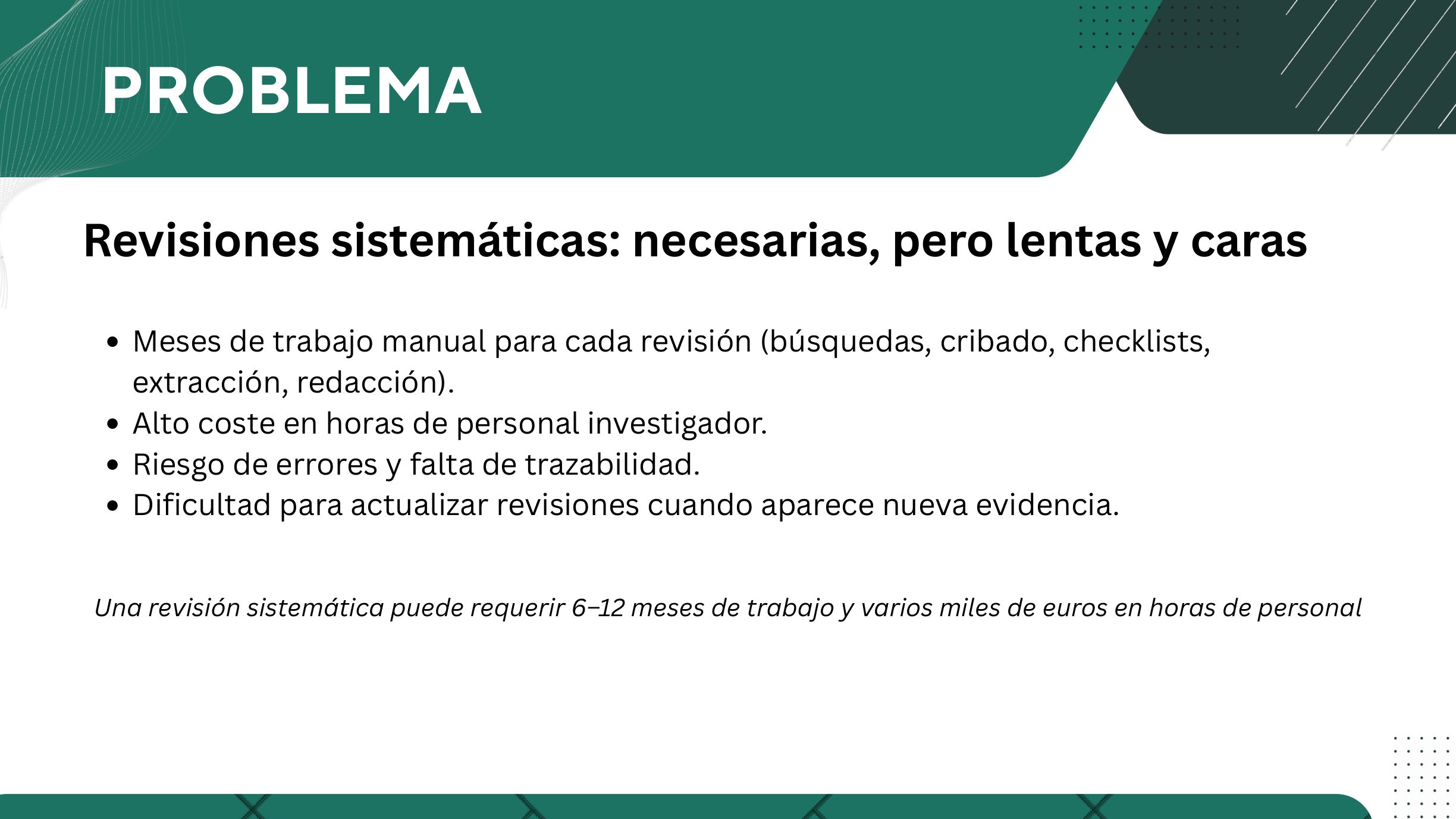 Pitch deck de Vetra, página 2