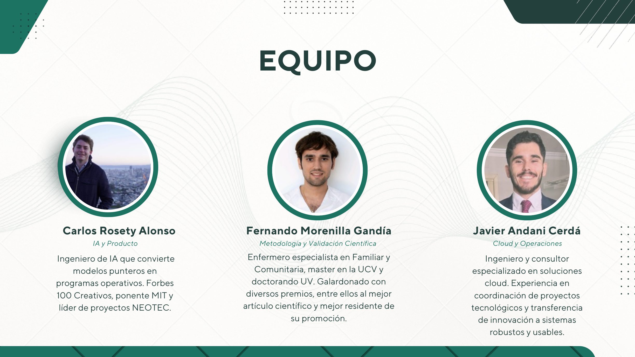 Pitch deck de Vetra, página 10